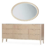 Malibu Crest Oval Wall Mirror - Image 3