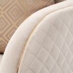 Ariana Chair Beige Gold - Image 9