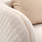Ariana Chair Beige Gold - Image 10