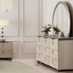 Fantosini Round Dresser Mirror