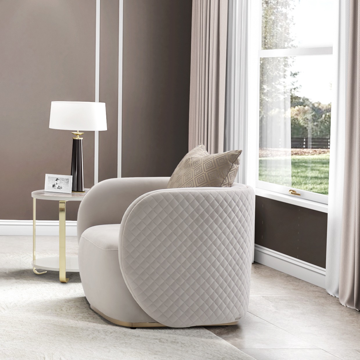 imgi_3_LFR-ARNA835-BGE-806_ls Ariana Chair Beige Gold - Image 1