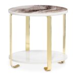 Ariana End Table Gold - Image 2