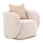 Ariana Chair Beige Gold - Image 4