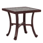 Vintage 20" Square Side Table