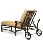 Madrid Adjustable Cushioned Chaise Lounge - Image 2