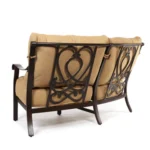 Madrid Cushioned Crescent Loveseat - Image 2