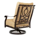 Madrid High Back Cushioned Lounge Swivel Rocker - Image 3