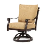Madrid Cushioned Dining Swivel Rocker