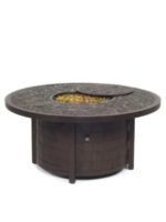 Classical 49" Round Coffee Table with Firepit