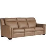 Mixon Leather Recliner Sofa