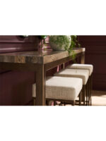 Brindle Console with Stools