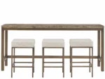 Brindle Console with Stools - Image 5